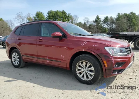 2018 Volkswagen Tiguan S из США, поврежденный, VIN 3VV0B7AX8JM124256